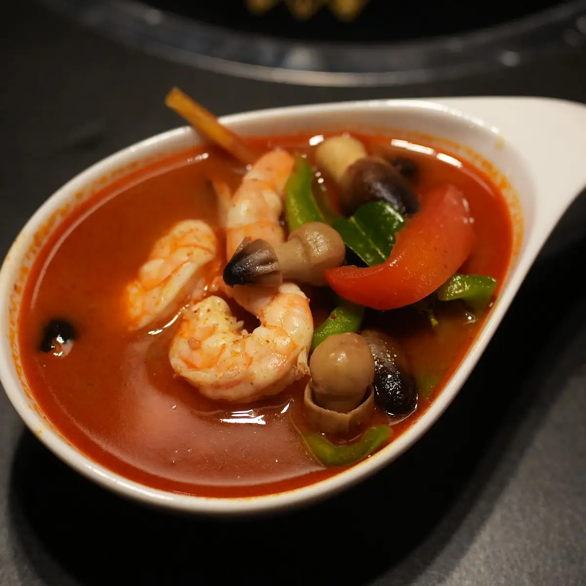 tom yum soup 冬阴汤